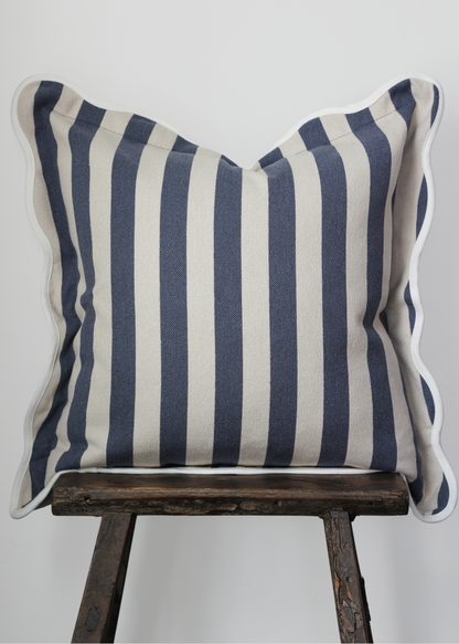 Annecy - Blue Stripe - 18x18
