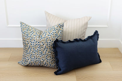 Lichfield - Navy Lumbar - 14x20