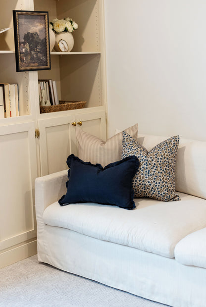 Lichfield - Navy Lumbar - 14x20