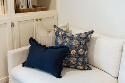 Lichfield - Navy Lumbar - 14x20
