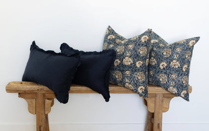 Lichfield - Navy Lumbar - 14x20
