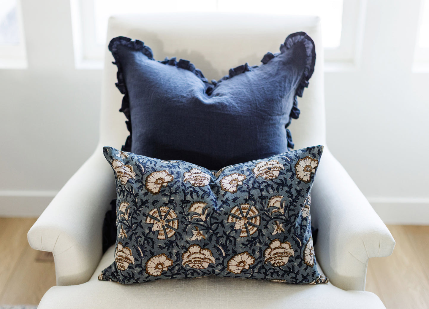 Lichfield - Navy - 22x22