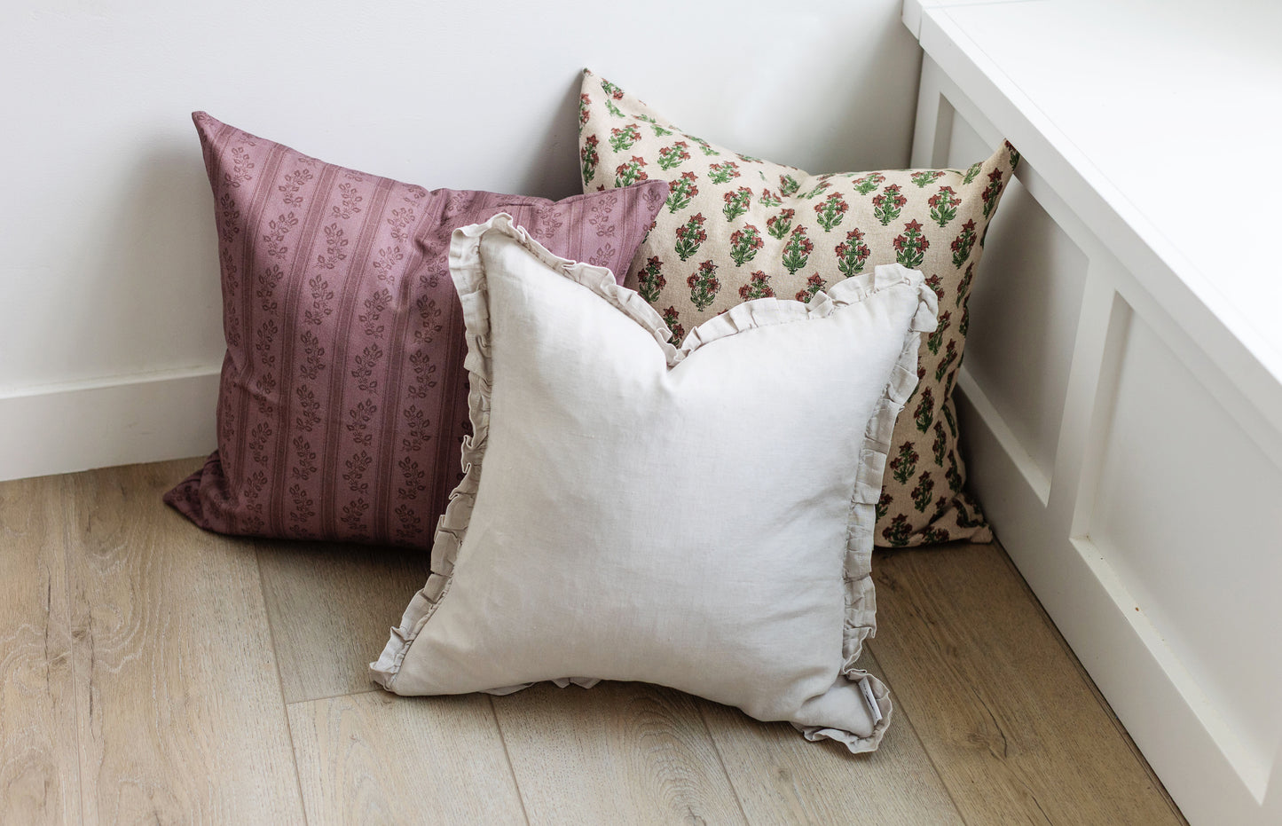 Marsala - Set of 3 Pillow Covers