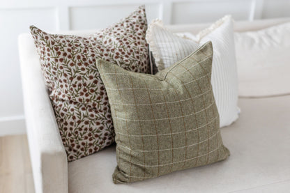 Genoa (Green) - Set of 3 Pillow Covers