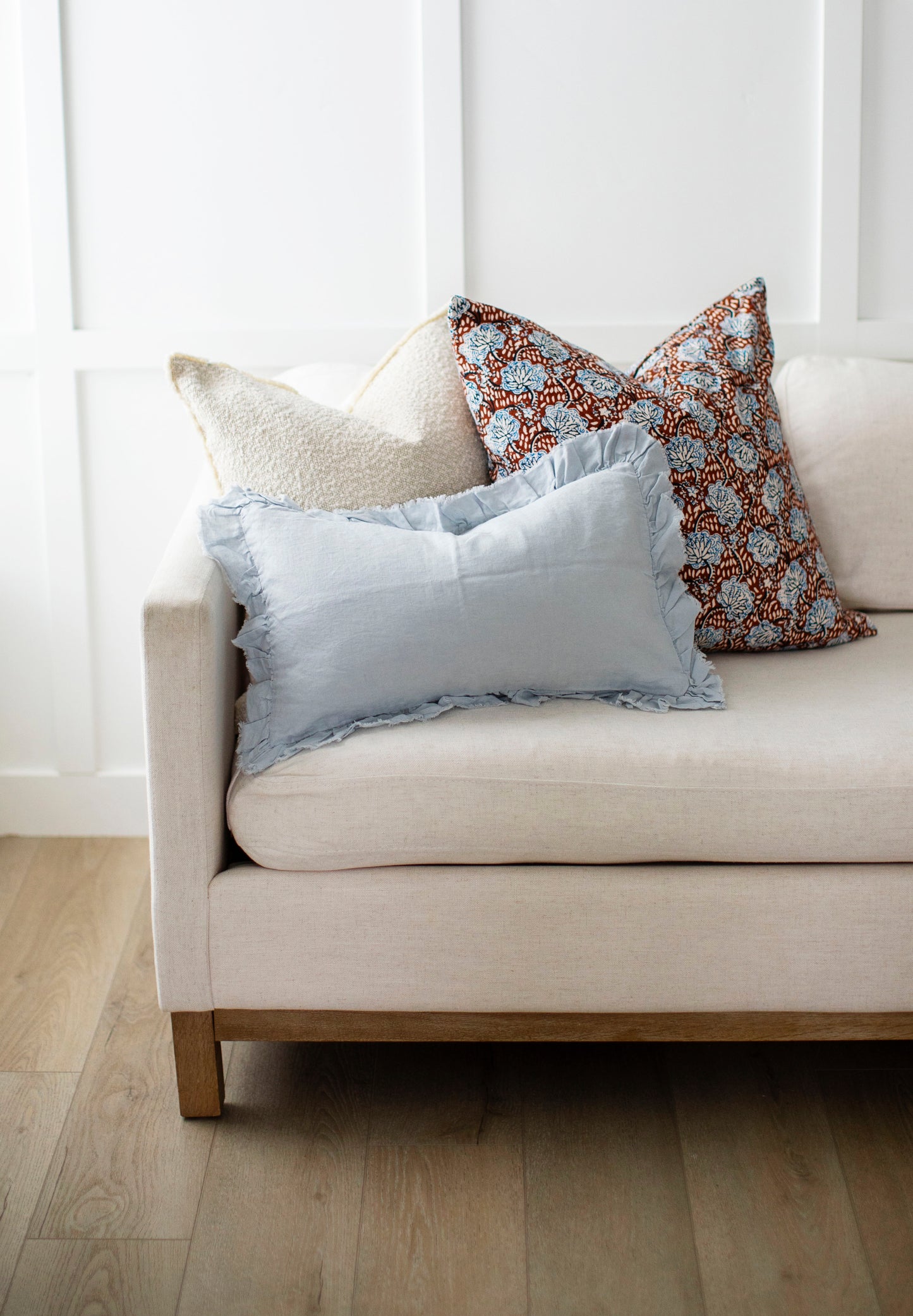 Lichfield - Light Blue Lumbar - 12x20