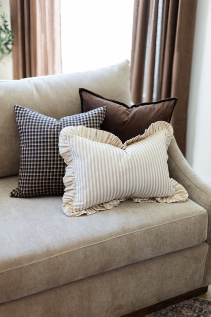 Ascot - Brown - 18x18, 22x22