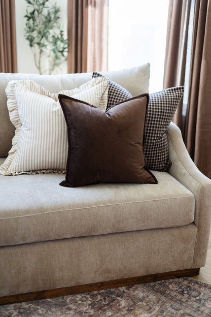 Ascot - Brown - 18x18, 22x22